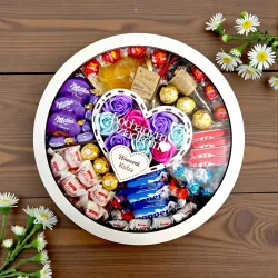 Napis + serce z imieniem