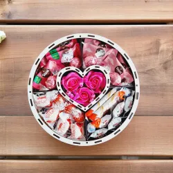 Wnętrze pudełka dla nauczyciela