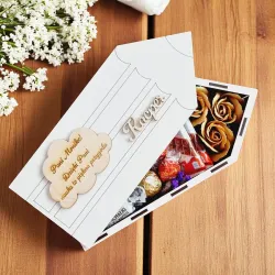 Kredkowy box z dedykacją