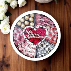 Pudełko dla wychowawczyni z sercem