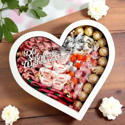 Pudełko serce dla wychowawczyni