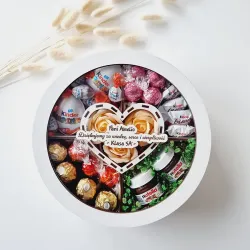 Pudełko dla nauczyciela z dedykacją