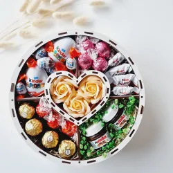 Wnętrze pudełka dla nauczyciela