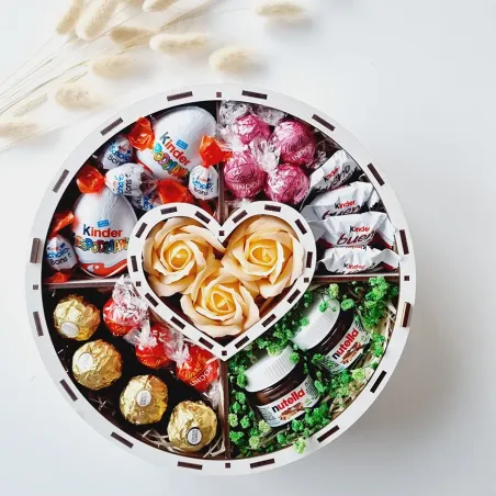 Wnętrze pudełka dla nauczyciela