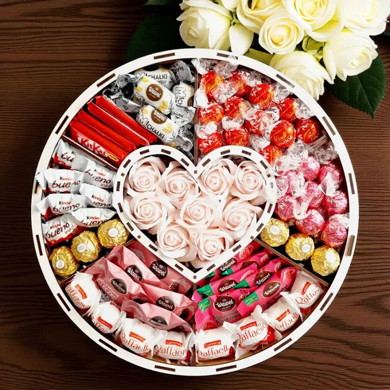 Wnętrze okrągłego boxu ślubnego