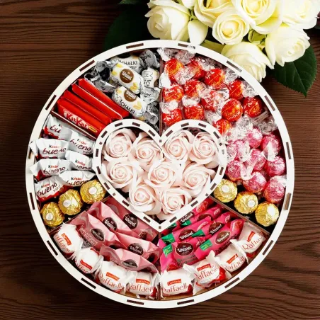 Wnętrze okrągłego boxu ślubnego