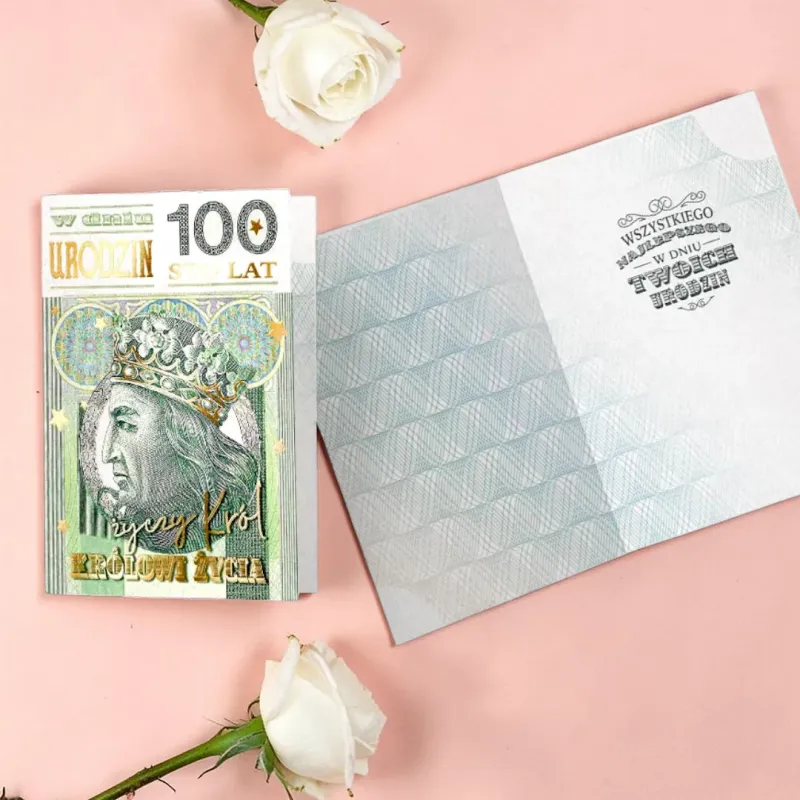 W dniu Urodzin 100 Sto Lat – karnet banknot B6