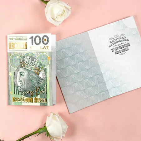 W dniu Urodzin 100 Sto Lat – karnet banknot B6