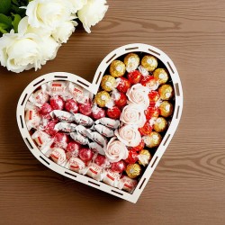 Prezent dla świadkowej box w środku