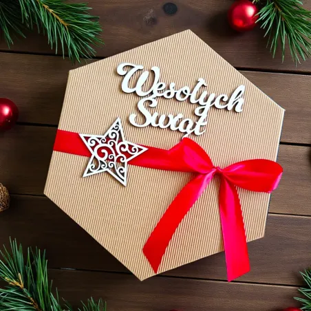 Elegancki prezent na Święta wieczko