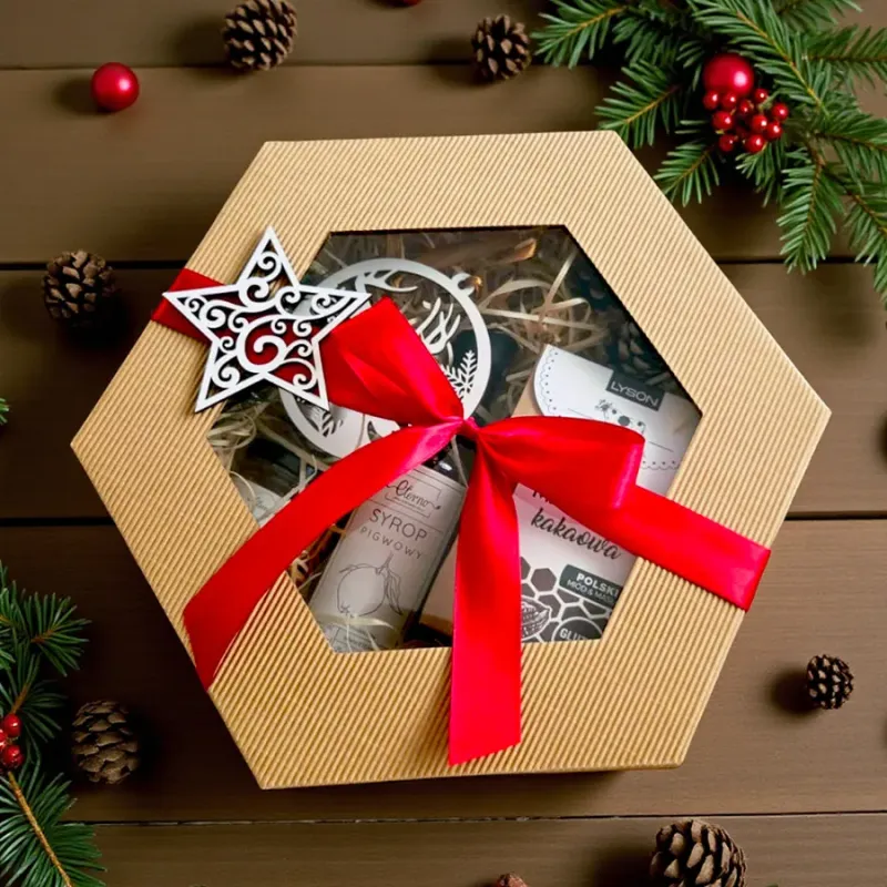 Prezent na święta dla koleżanki wieczko