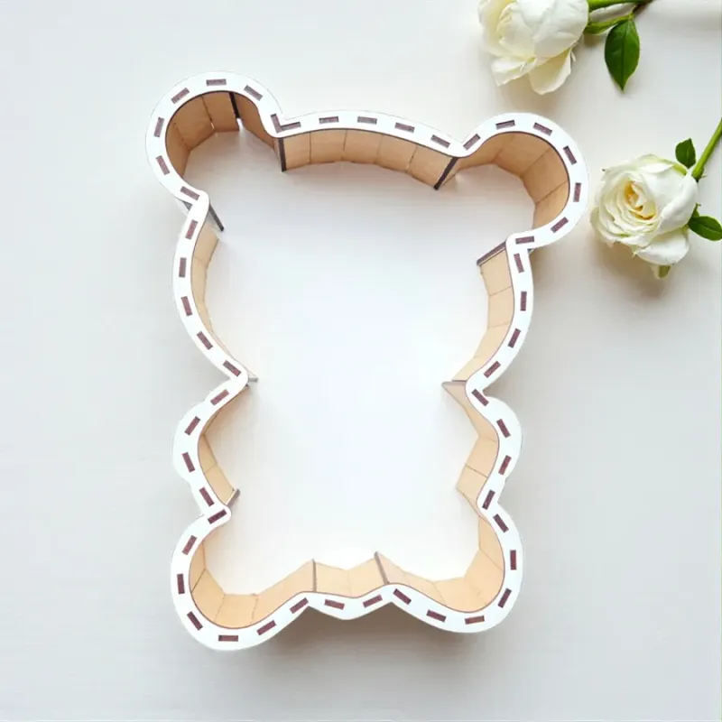 Świąteczny Miś w środku