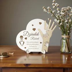 Statuetka dla Dziadka – personalizowany prezent od wnuków