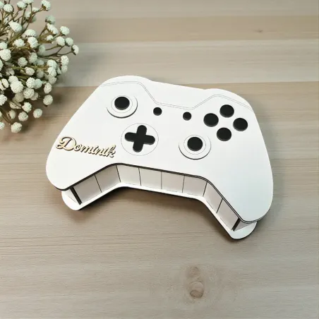 Personalizowana słodka niespodzianka gamingowa w formie pada z imieniem