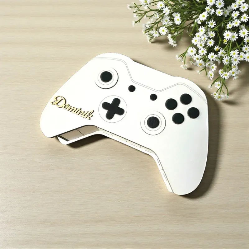 Personalizowana słodka niespodzianka w formie pada gamingowego z imieniem